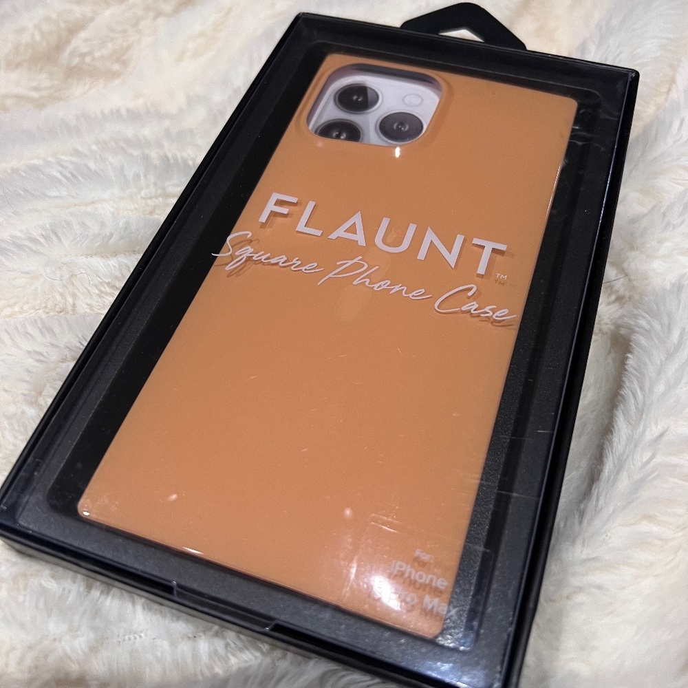 Flaunt Nude Honey Square iPhone 13 Pro Max Case